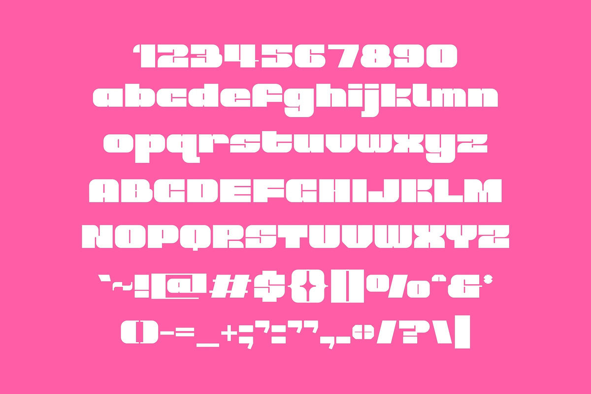 Tubby Stout - Big and Bold Typeface, a Sans Serif Font by HipFonts (Photo 2 of 8)