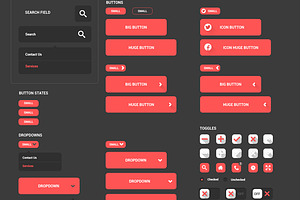 Bootstrap 3.0 Awesome Flat Ui Kit