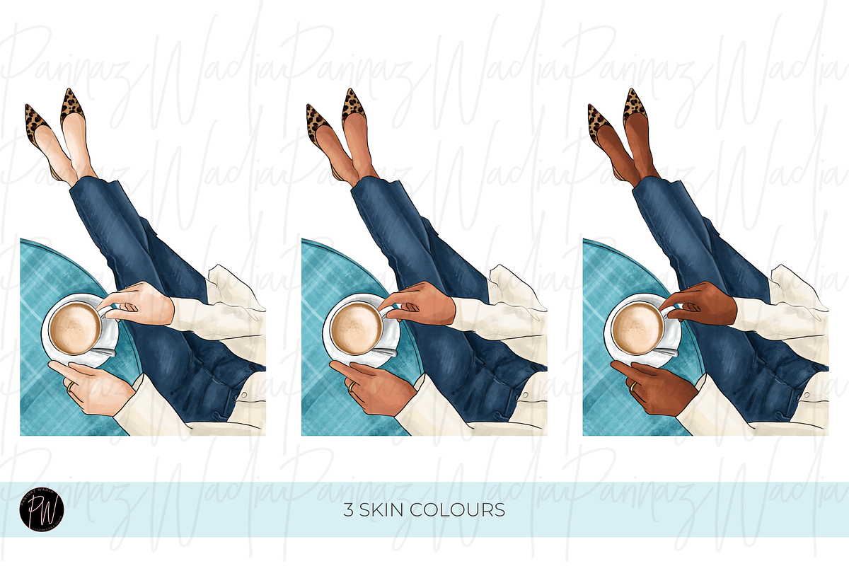 Coffee & cookies clipart bundle png, a Food Illustration by Parinaz Wadia Design (Photo 8 of 10)
