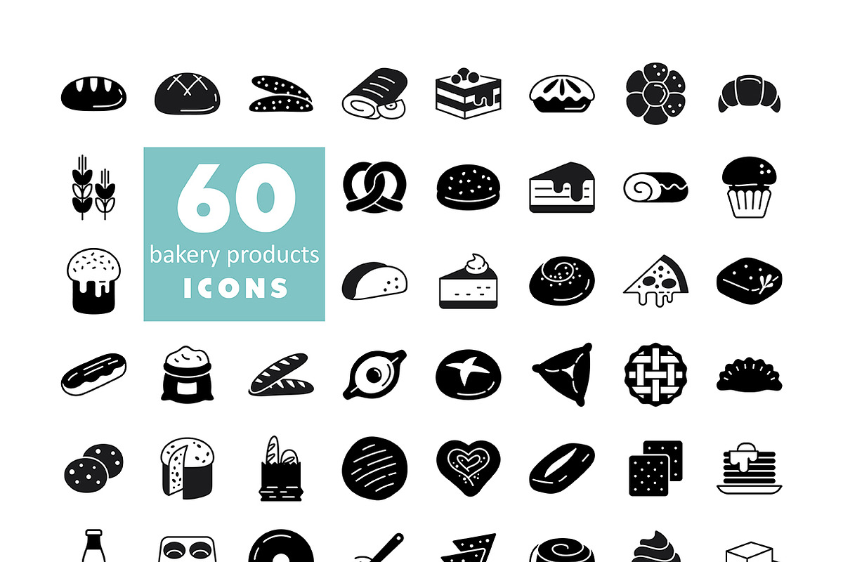 Baking and Kitchen Essentials Icon, an Icon by Nasik-Nosik