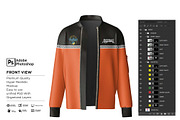Bomber Jacket Zipper Mockup, a Shirt Mockup by Nanggroe Scripting (Thumbnail 6 of 9)