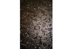Decorative floral pattern in, a Background Photo by HalfPoint