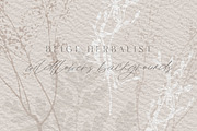 Beige botanical pattern collection, a Pattern Graphic by Anna Sokol (Thumbnail 15 of 16)