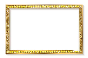 7 Gold frames cinema, a Background Graphic by Aromeo