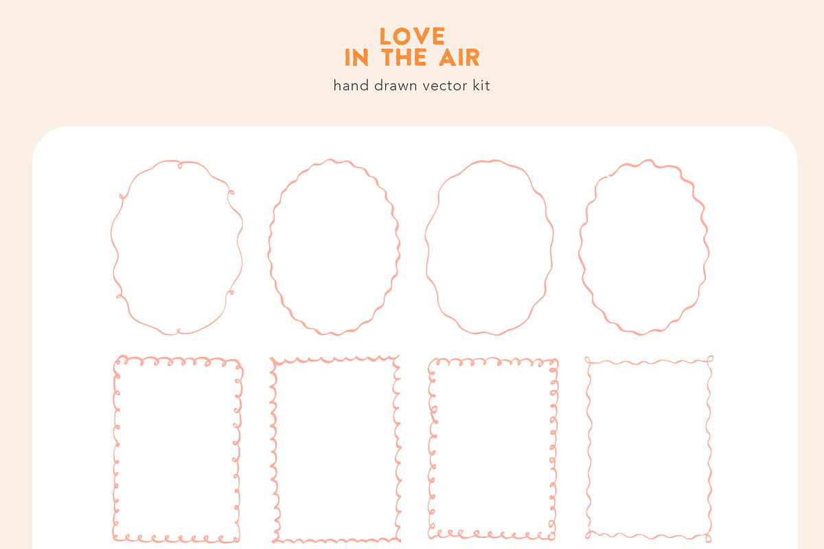 Love in the Air Romantic Vector Kit, a Person Illustration by Volha Studio (Photo 10 of 11)
