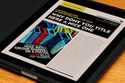Design Magazine 5 for Tablet, a Magazine Template by Luuqas Design (Thumbnail 4 of 6)
