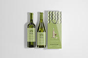 White Wine with Bag Mockups, a Product Mockup by pmvch (Thumbnail 3 of 8)