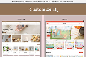 Carolina Candle Co. Wix Template