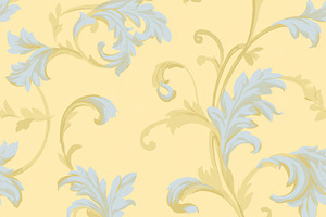 Seamless pattern, seamless ornate scroll pattern with elegant ro, a Pattern Graphic by Studio ANNA