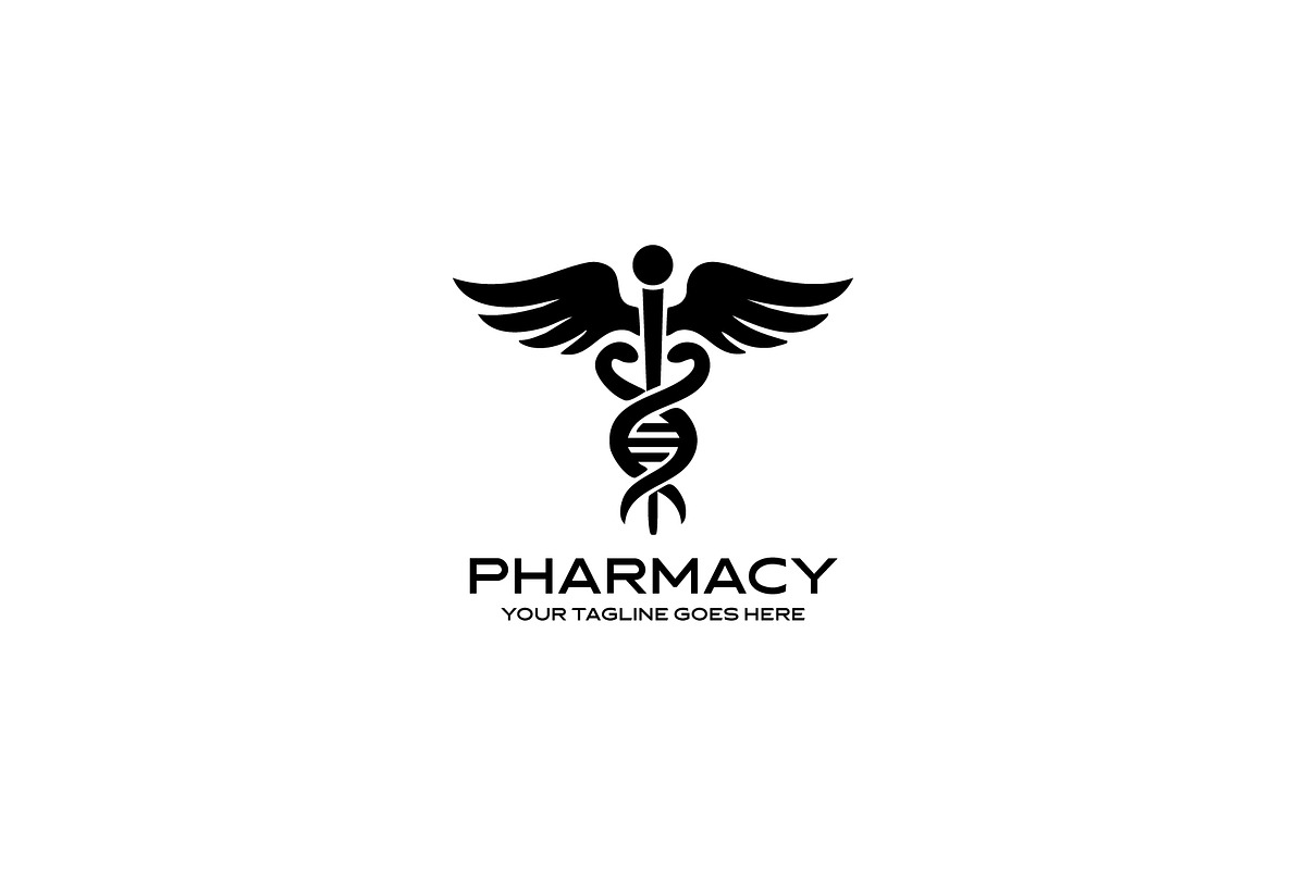 Modern Pharmacy Logo Design, a Branding & Logo Template by YUDesignStore (Photo 1 of 9)
