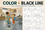 Pediatric Maternity Care Clipart, an Object Graphic by KamimiArt (Thumbnail 5 of 6)