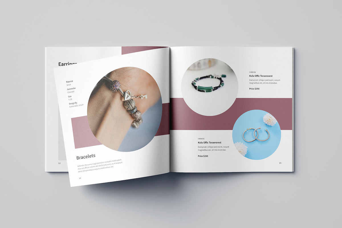 Meucuhu Jewelry Catalogue, a Brochure Template by Meenom Templates (Photo 13 of 16)