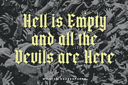 Yugitoy - Blackletter Font, a Blackletter Font by StringLabs (Thumbnail 11 of 13)