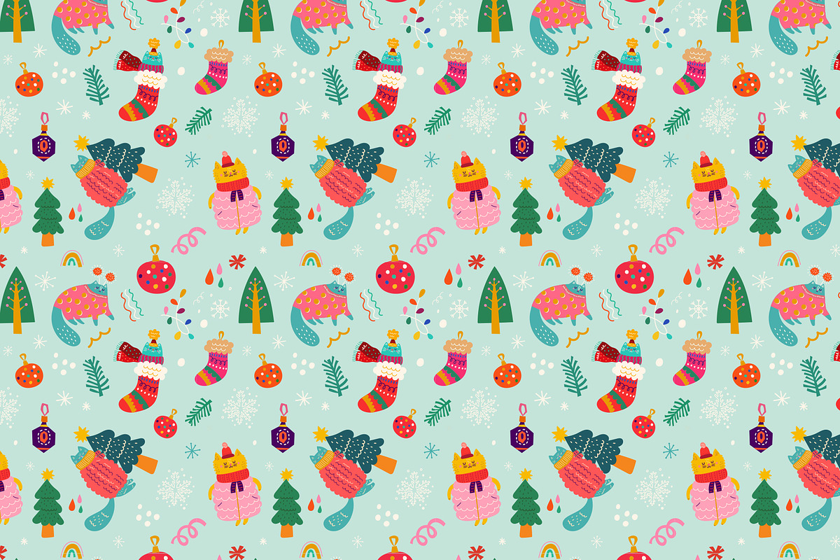 Merry Christmas, a Seasonal Illustration by MoleskoStudio (Photo 19 of 28)