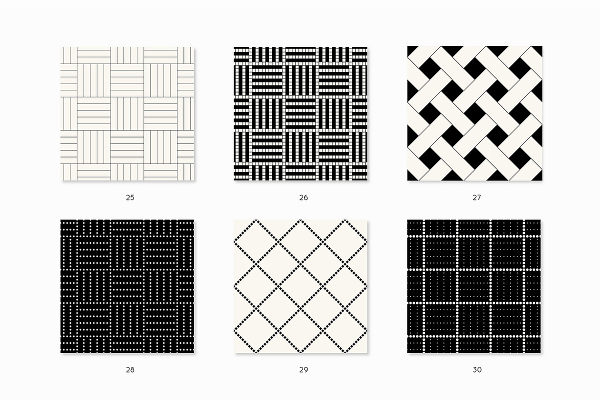 Squares. Seamless Patterns, a Pattern Graphic by Curly_Pat (Photo 7 of 8)