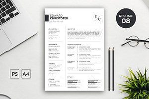 20 RESUME/CV TEMPLATE BUNDLE