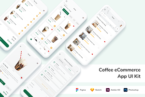 Coffee ECommerce App UI Kit