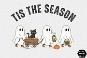 Tis the Season Ghost PNG, a Seasonal Illustration by DreamCafeArt (Thumbnail 1 of 7)
