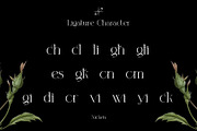 Nicken Modern Serif Typeface, a Serif Font by Alfinart (Thumbnail 8 of 10)
