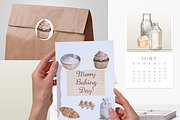 Watercolor Baking Clipart Bundle, a Food Illustration by Sunny Jar Designs (Thumbnail 3 of 3)