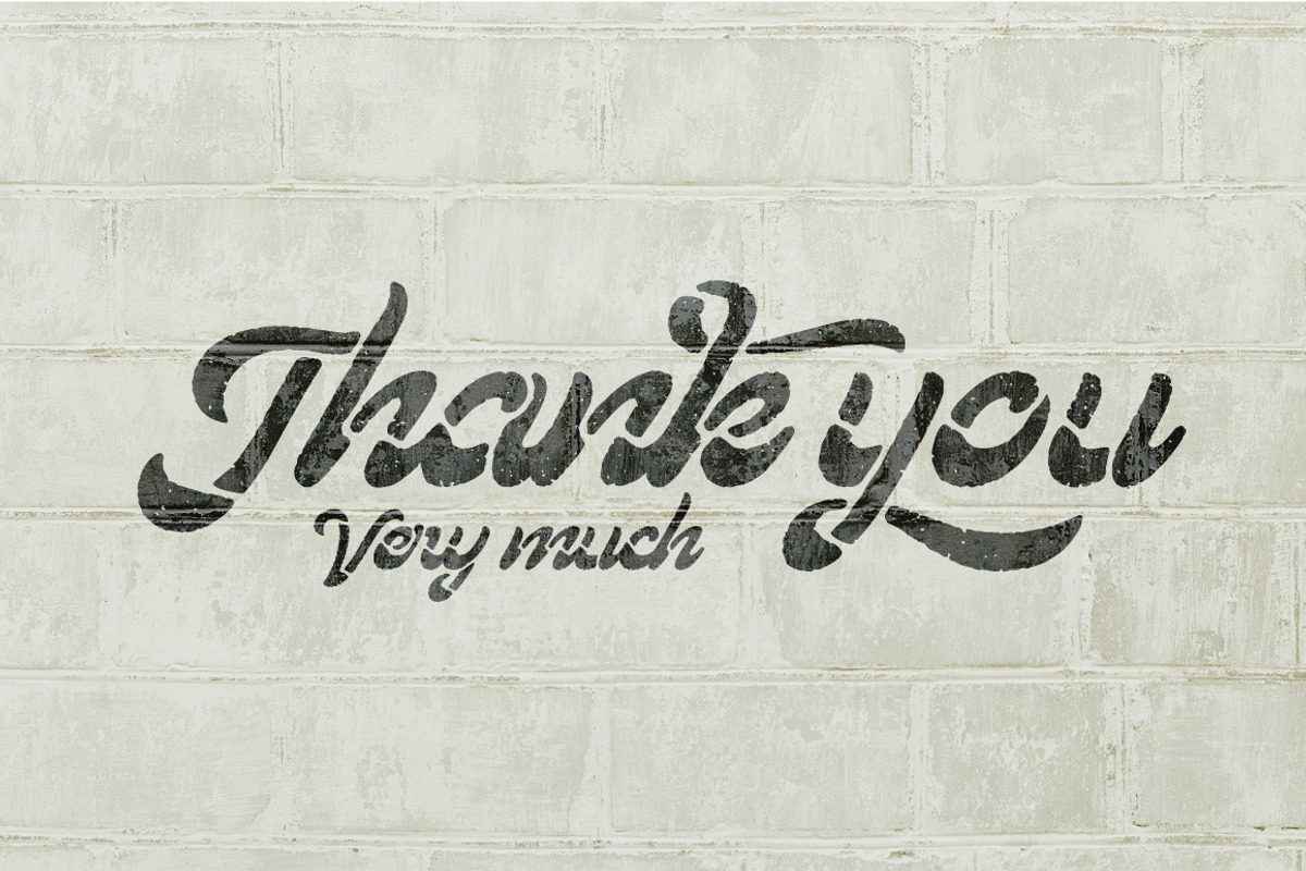 Lostamp font preview 6