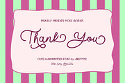 Picky Mother - Cute Monoline Font, a Script Font by Airotype (Thumbnail 12 of 12)