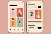 Fashion E-commerce Mobile App UI Kit, an UI Kit Template by MightyDesign (Thumbnail 3 of 8)