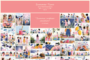 Summer- 198 AI illustrations, a Seasonal Illustration by Pundateam (Thumbnail 5 of 6)