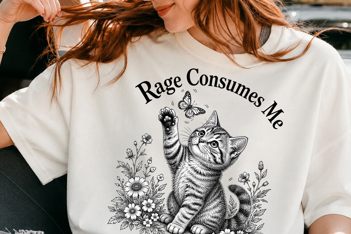 Rage Consumes Me PNG, a Seasonal Illustration by DreamCafeArt (Photo 3 of 6)