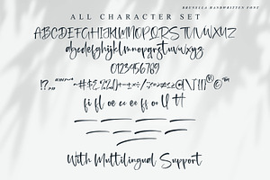 Brunella - Handwritten Font