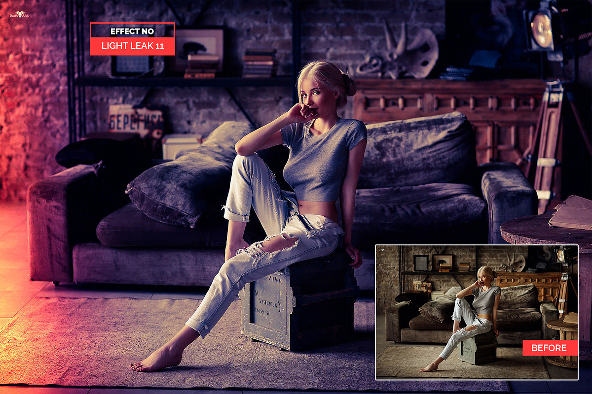 Light Leak Lightroom Presets preview 2