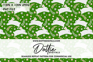 Bunnies Repeat Pattern