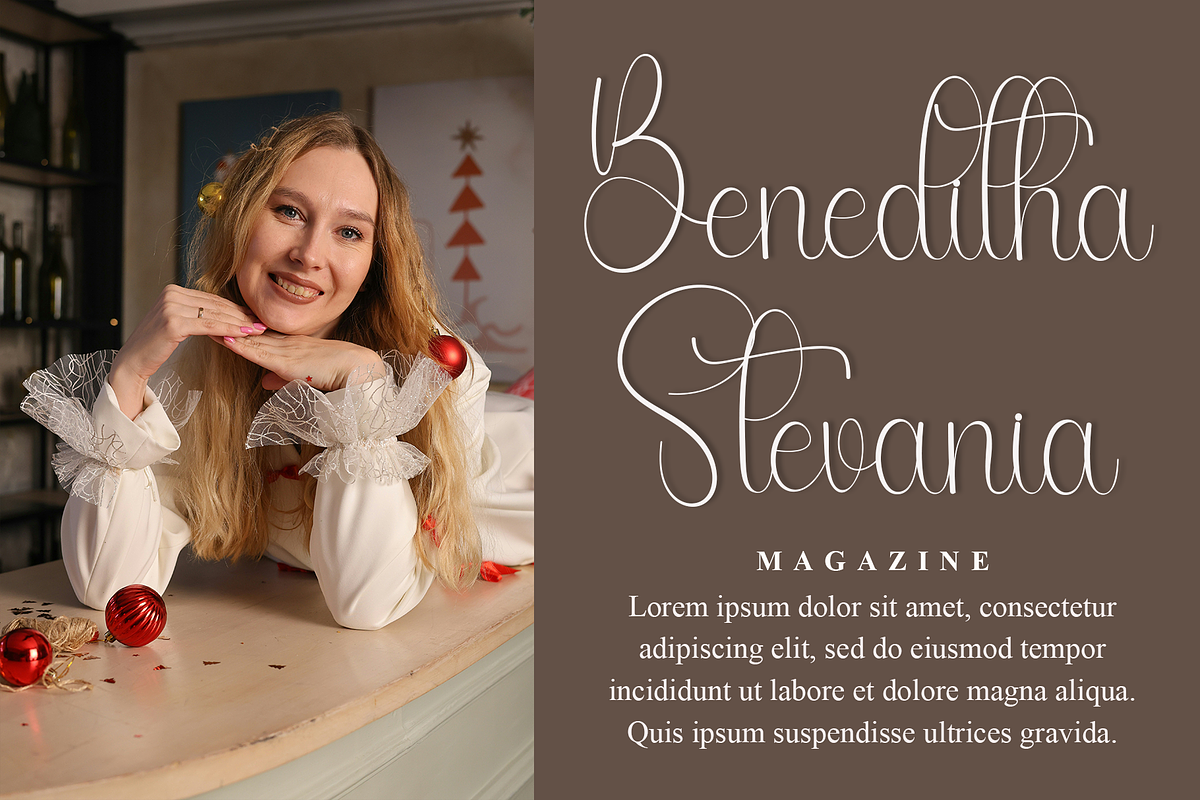 Elegant Magnolia, a Handwritten Font by FreshTypeINK (Photo 7 of 8)