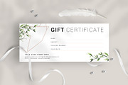 Gift Certificate, a Card Template by Amit Debnath (Thumbnail 1 of 6)