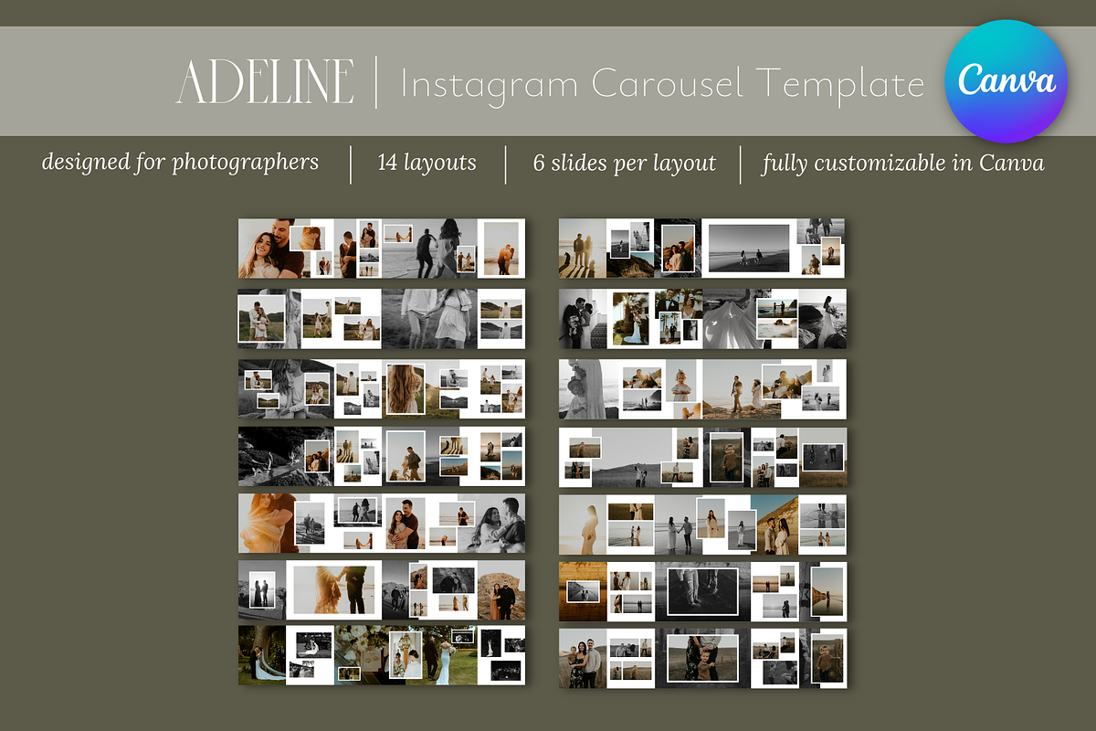 Adeline | IG Carousel Template, a Social Media Template by Studio Annie Louise (Photo 5 of 7)