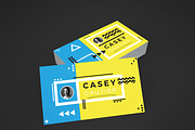 Casey Gautier Business Card, a Business Card Template by D | S Creative Design (Thumbnail 5 of 5)
