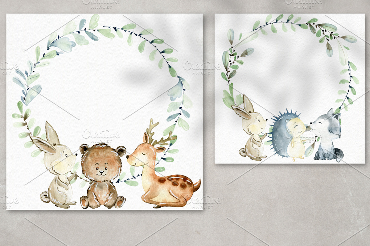 70% off. Bundle. Woodland animals., an Animal Illustration by TaPilipa (Photo 37 of 38)