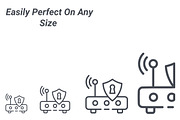 Security, an Outline Icon by Color Cubes (Thumbnail 2 of 5)