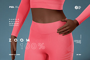 Women's Activewear Mockup Set, a Shirt Mockup by OllStore (Thumbnail 15 of 17)