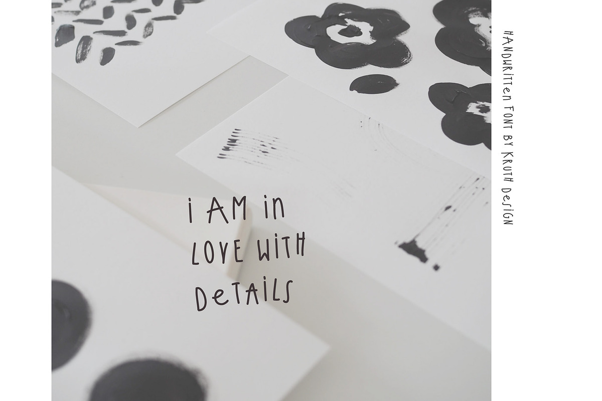 The Kids Font / handwritten, a Handwritten Font by KruthDesign (Photo 3 of 11)
