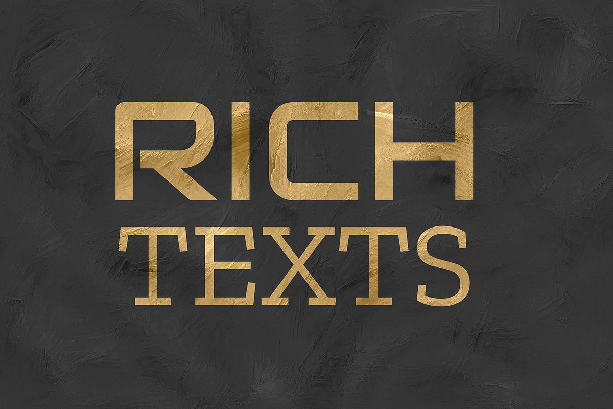 Gold Foil Photoshop Text Effect, a Layer Style Add-On by MRI STUDIO (Photo 23 of 29)