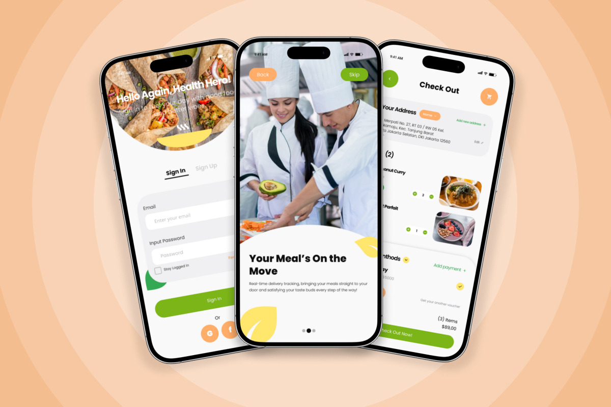Nourishu – Healthy Meal Planner App, an App Template by twinstd (Photo 4 of 5)