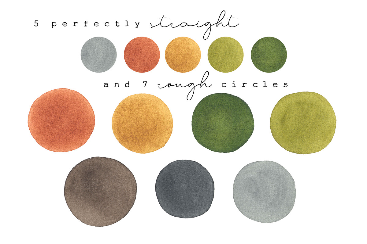 Watercolor elements & backgrounds, a Texture Graphic by Olga Bonitas (Photo 2 of 6)