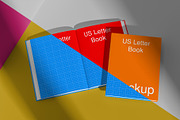 US Letter Book Mockup - 8 Views, a Books & Magazine Mockup by Illusiongraphic (Thumbnail 14 of 23)