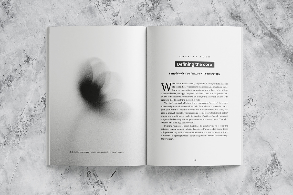 Simple Book Template, a Brochure Template by Template Temple (Photo 13 of 15)