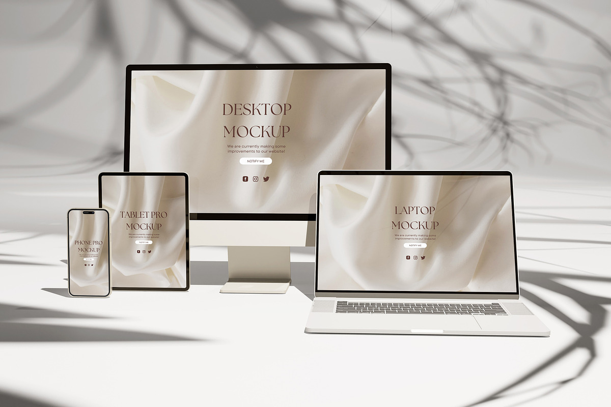 Multi Device Mockup, a Print Template by AKMAL STUDIO (Photo 7 of 12)