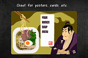 Chinese & Japanese Vector Bundle, a Food Illustration by Bychovsky design (Thumbnail 5 of 8)