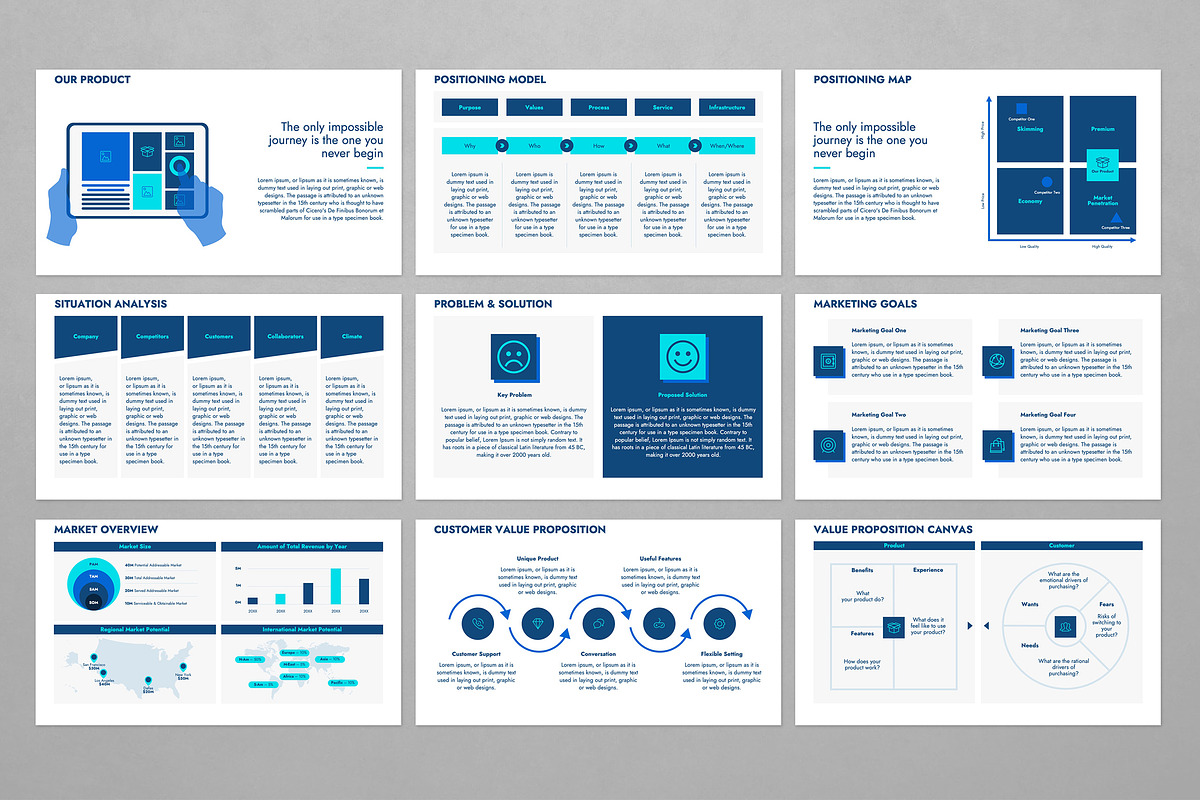Marketing Plan Template, a Presentation Template by JetzTemplates (Photo 3 of 5)