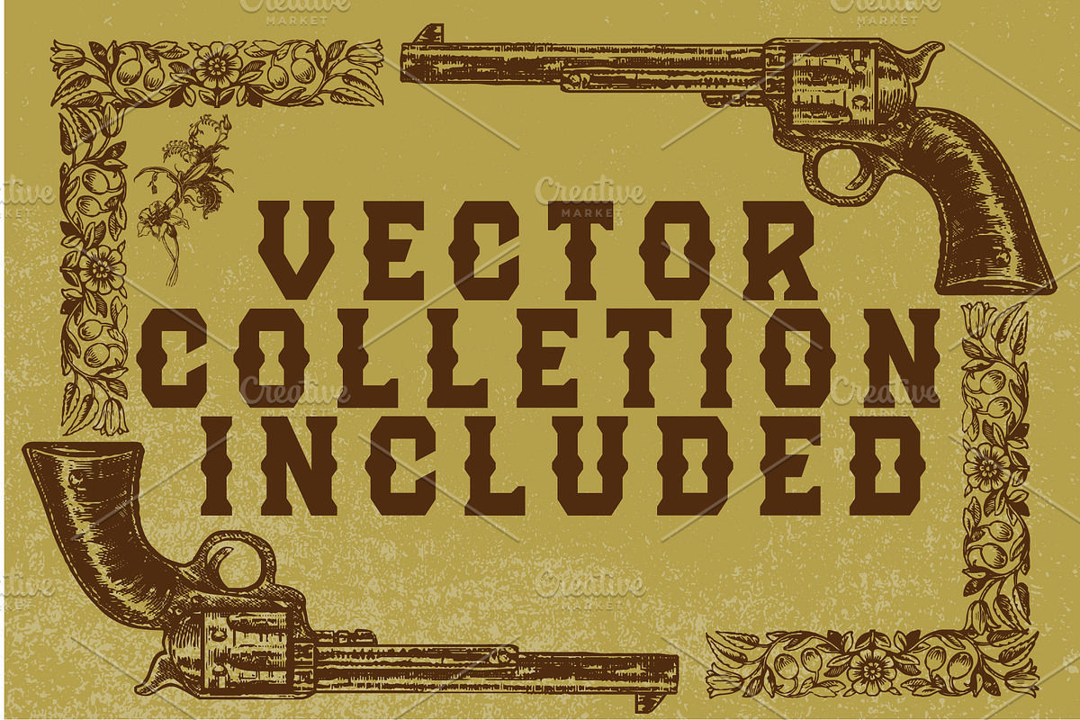 Foremost Font + Extras, a Slab Serif Font by Forzatype (Photo 7 of 11)
