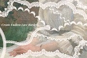 Lace Frames & vector Lace Brushes, an Object Graphic by MayBay Studio (Thumbnail 6 of 7)